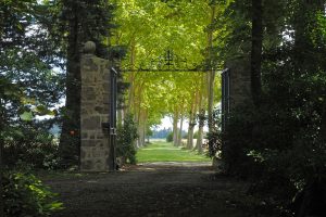 Portail d'entrée du château / Chateau Entrance