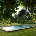 Piscine du chateau la commanderie / Swimming pool chateau la commanderie