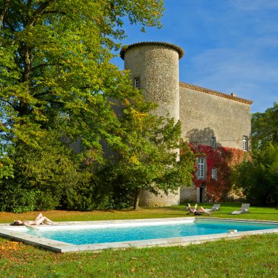 Piscine Chateau La commanderie / Swimming pool Chateau La Commanderie