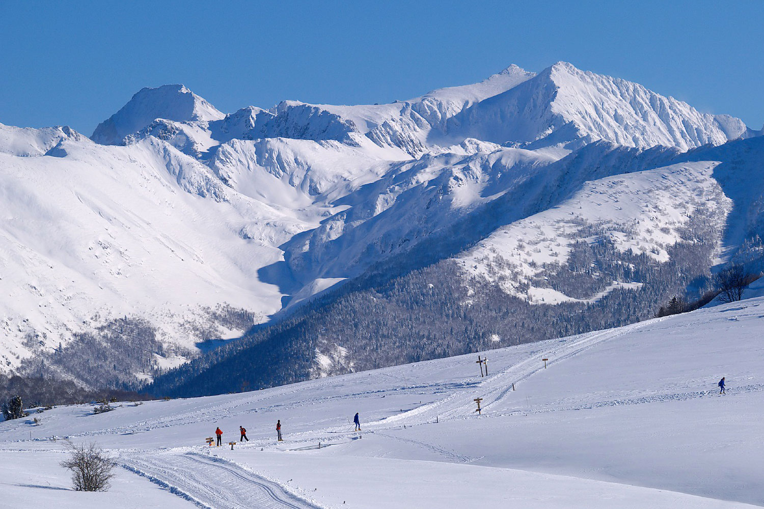 Station de ski, domaine de Chioula /Skiing at Chioula