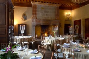 Reception dans la salle des Chevaliers / Reception in the Knights'Hall