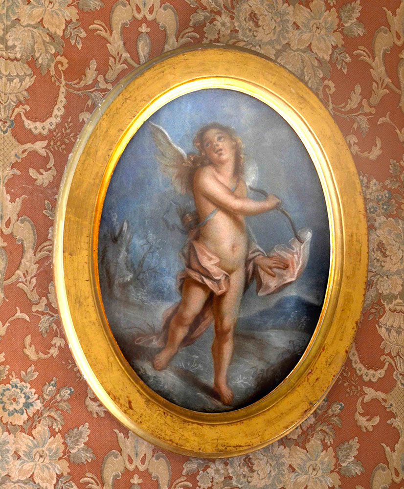 Painting in Commander's bedroom / Tableau dans la chambre du Commandeur