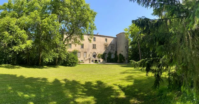 Morning light on 31st May 2025 @chateaulacommanderie chateaulacommanderie